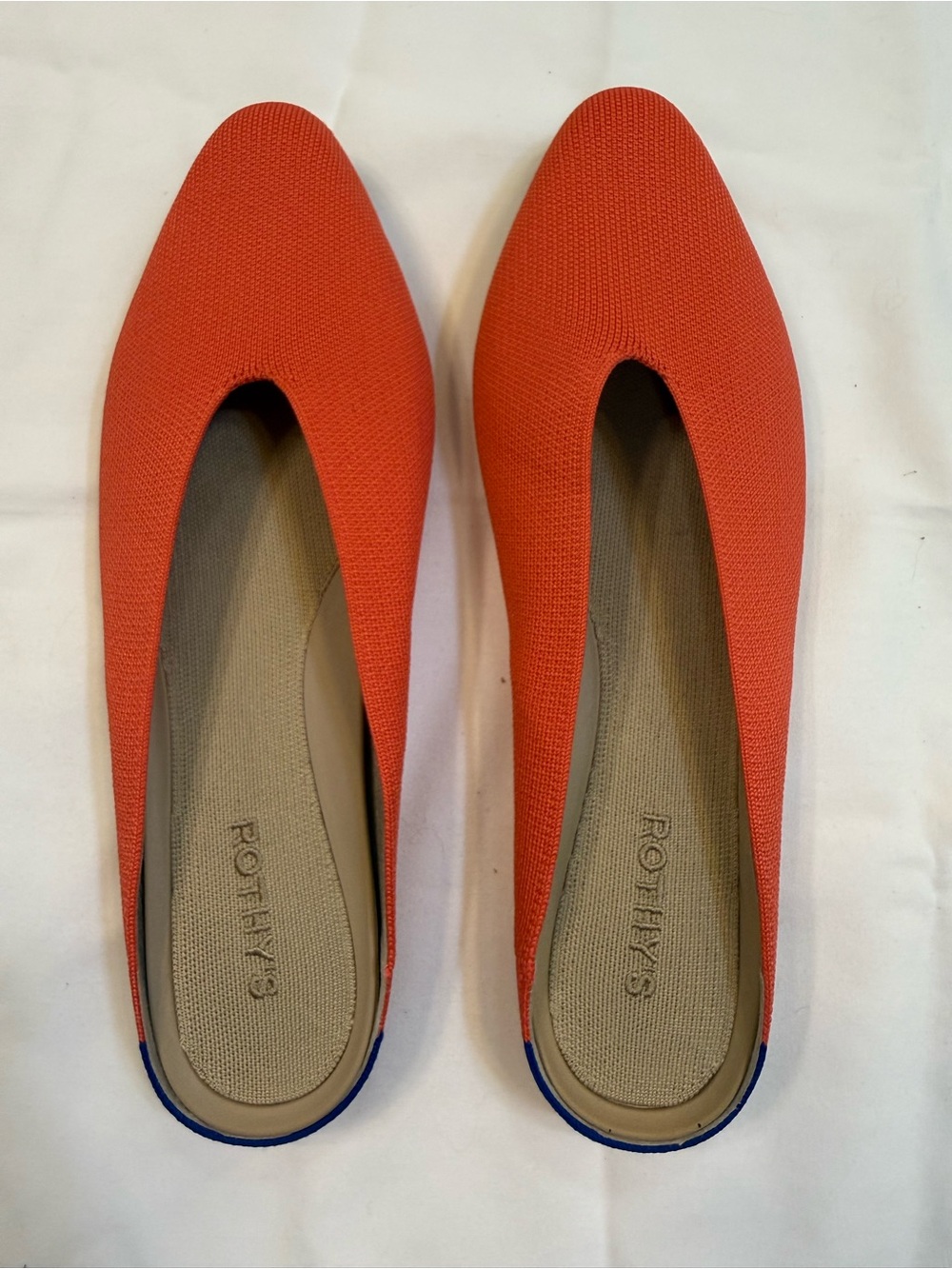 Rothy's Women's Pointed Ballet Flats size 12